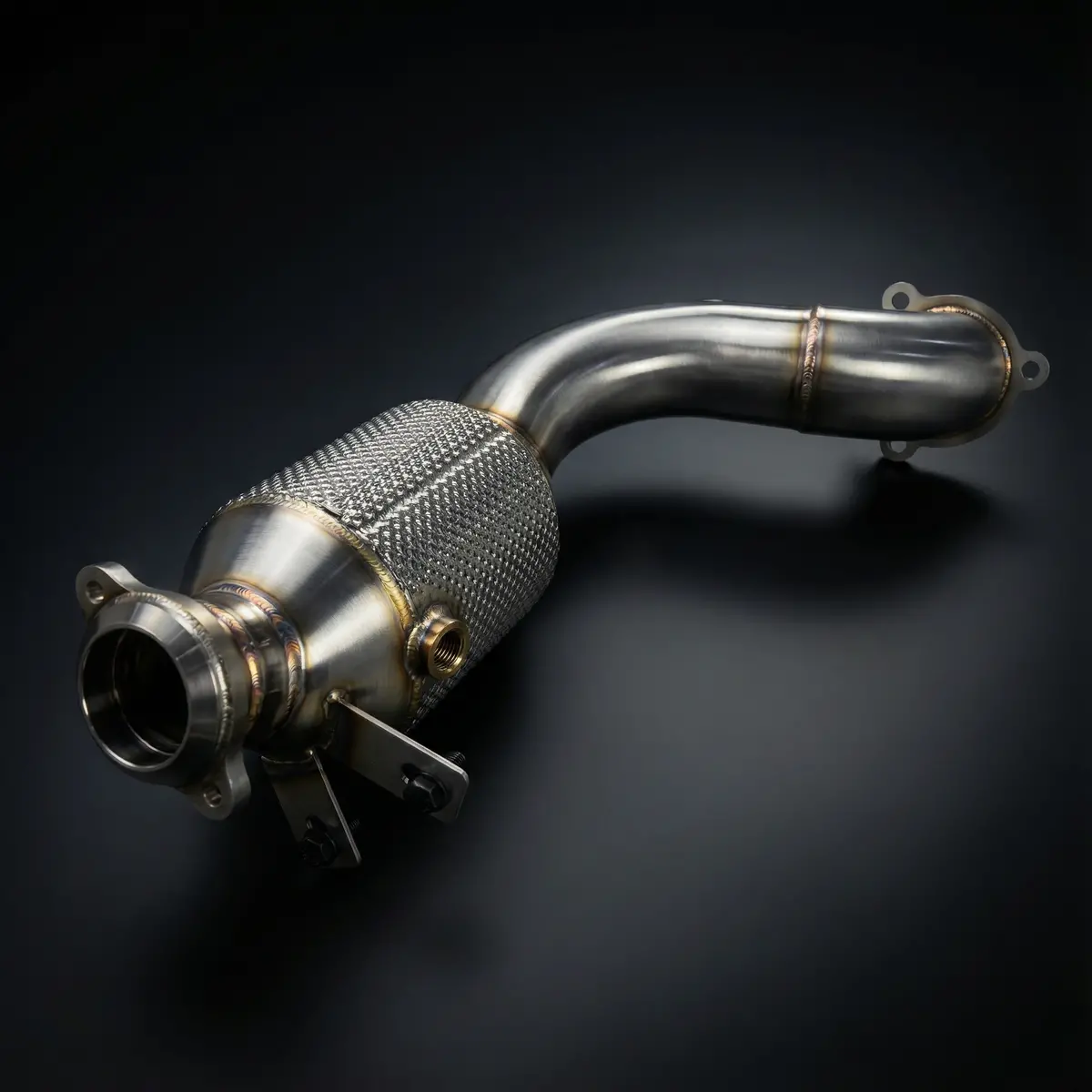 Mercedes-Benz M271 1.8T (W204/W212 C/E Class) Catless Downpipe | Ame Motorsport 1