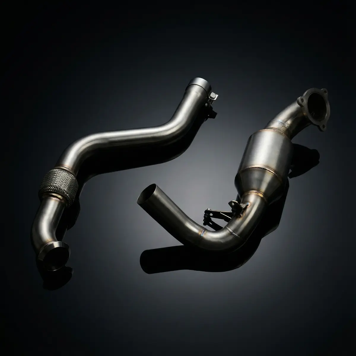 Mercedes-Benz A/Cla/Gla (W176/C117/X156) 200/220/250/260 M270 Catless Downpipe | Ame Motorsport 1