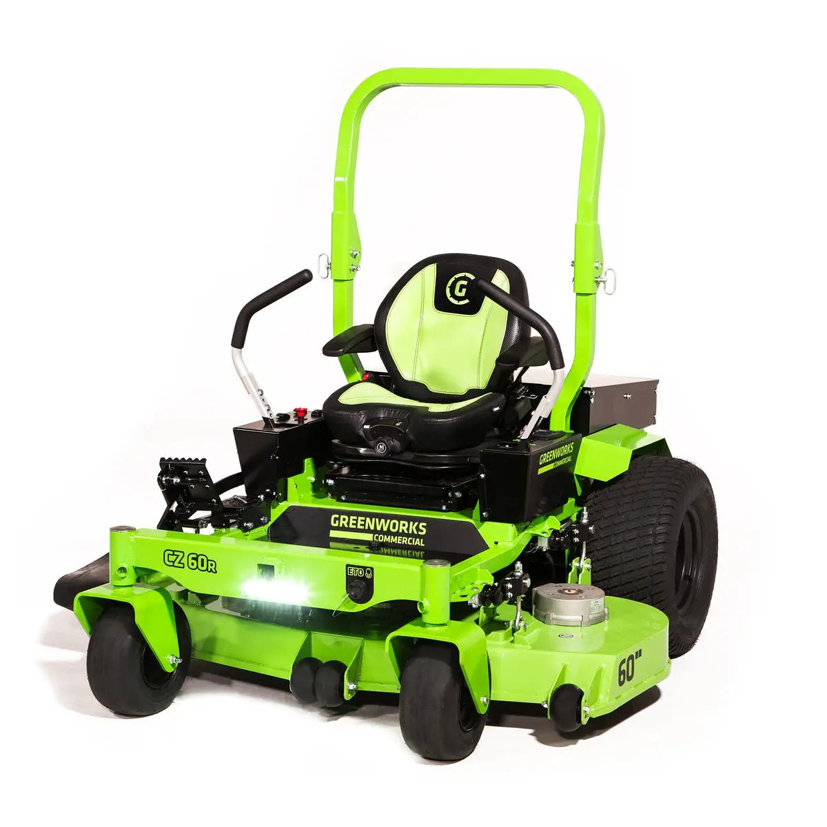 82V 60" 16Kwh Commercial Ride-On Zero-Turn Mower 1