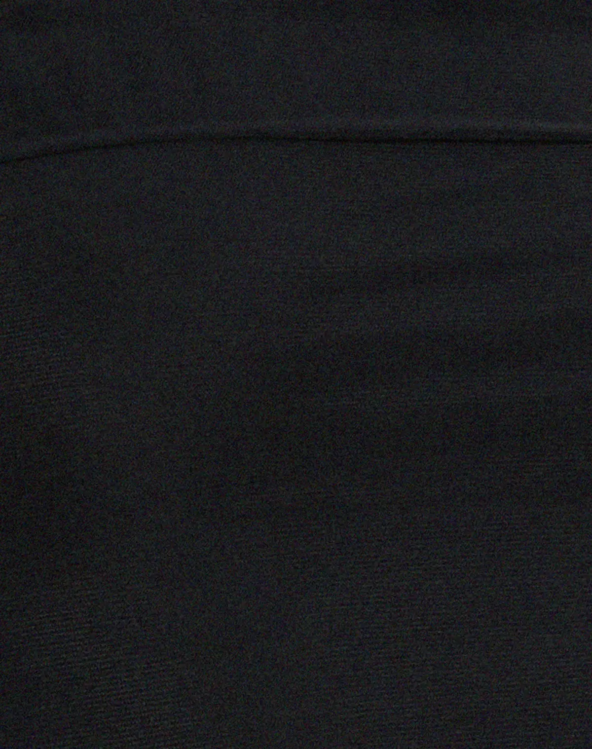 Nagini Long Sleeve Bardot Crop Top In Black 5
