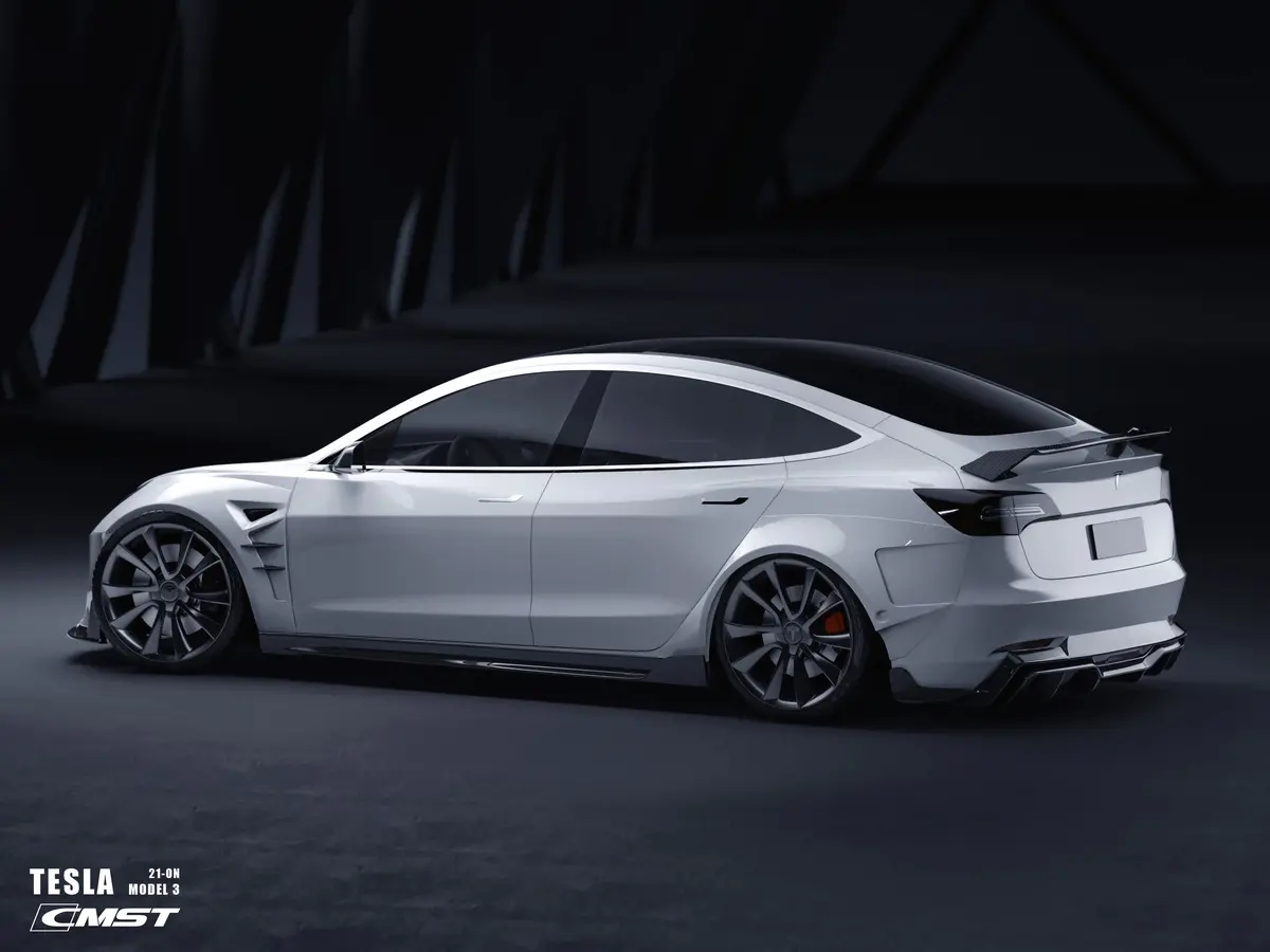 New Release!!! Cmst Tesla Model 3 Widebody Wheel Arches 10 Pcs 1