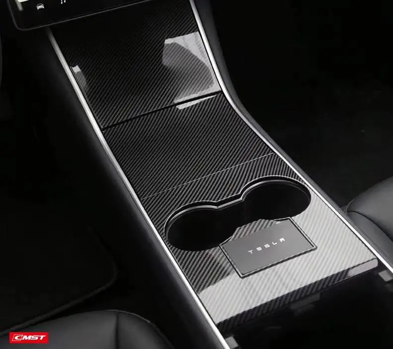 New Release! Cmst Carbon Fiber Interior Trim For Tesla Model 3 2019-On 1