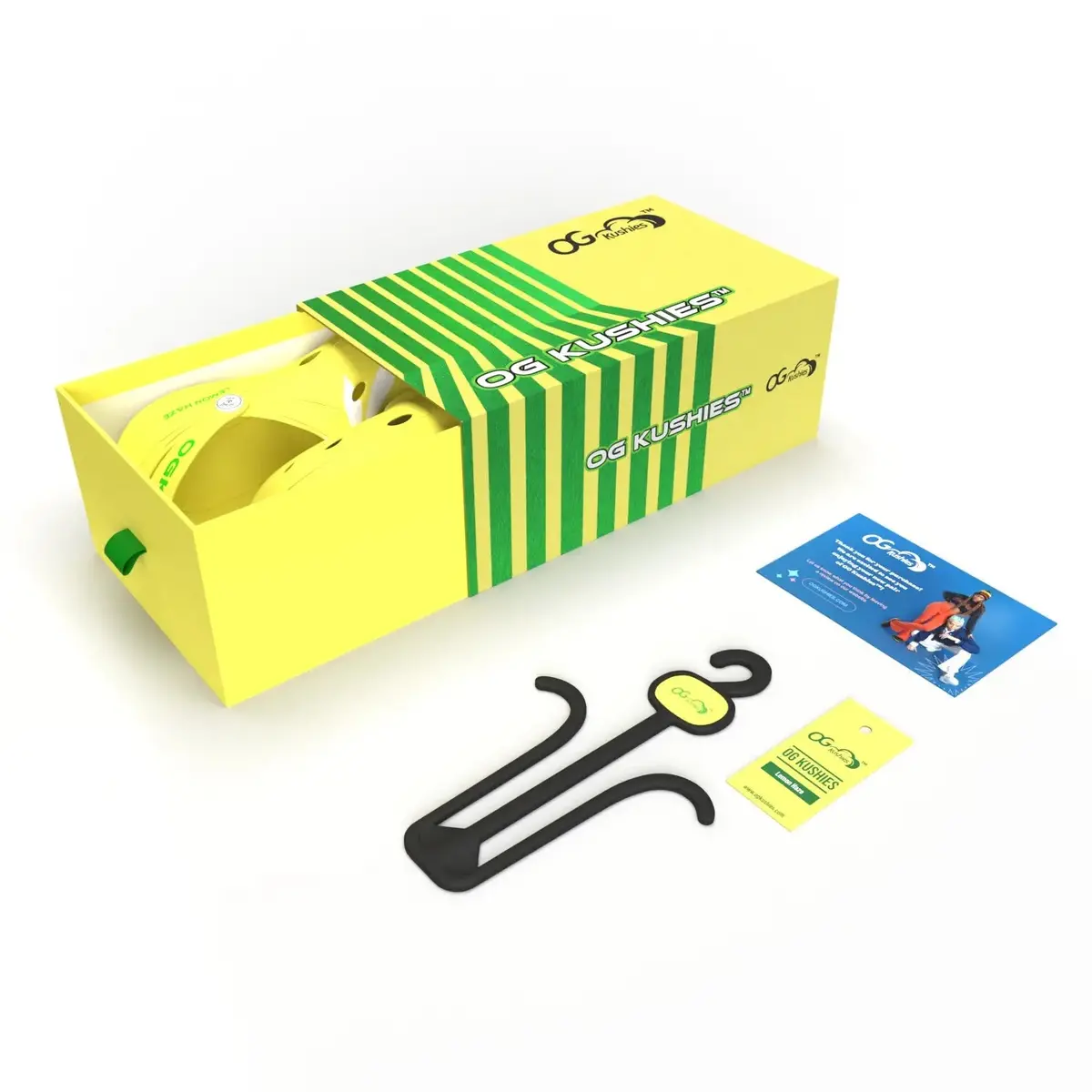 Og Kushies - Womens Lemon Haze Clog - 1 Pair Per Pack 2