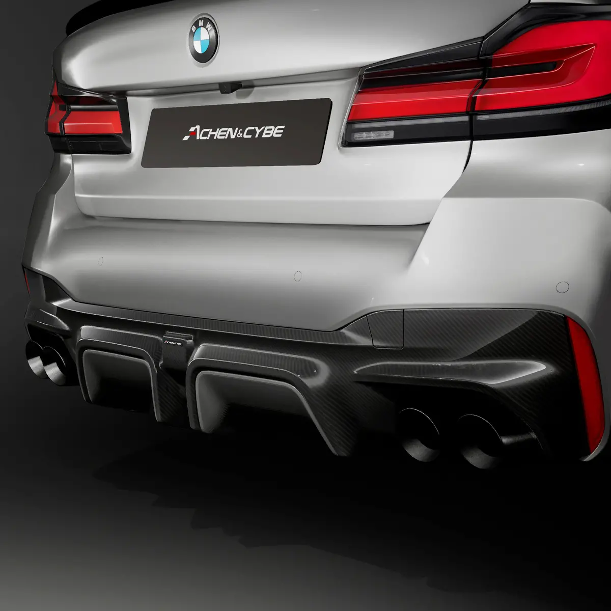 Achencybe The 5 Series G30/G31 Lci Rear Diffuser 2021-2023 1