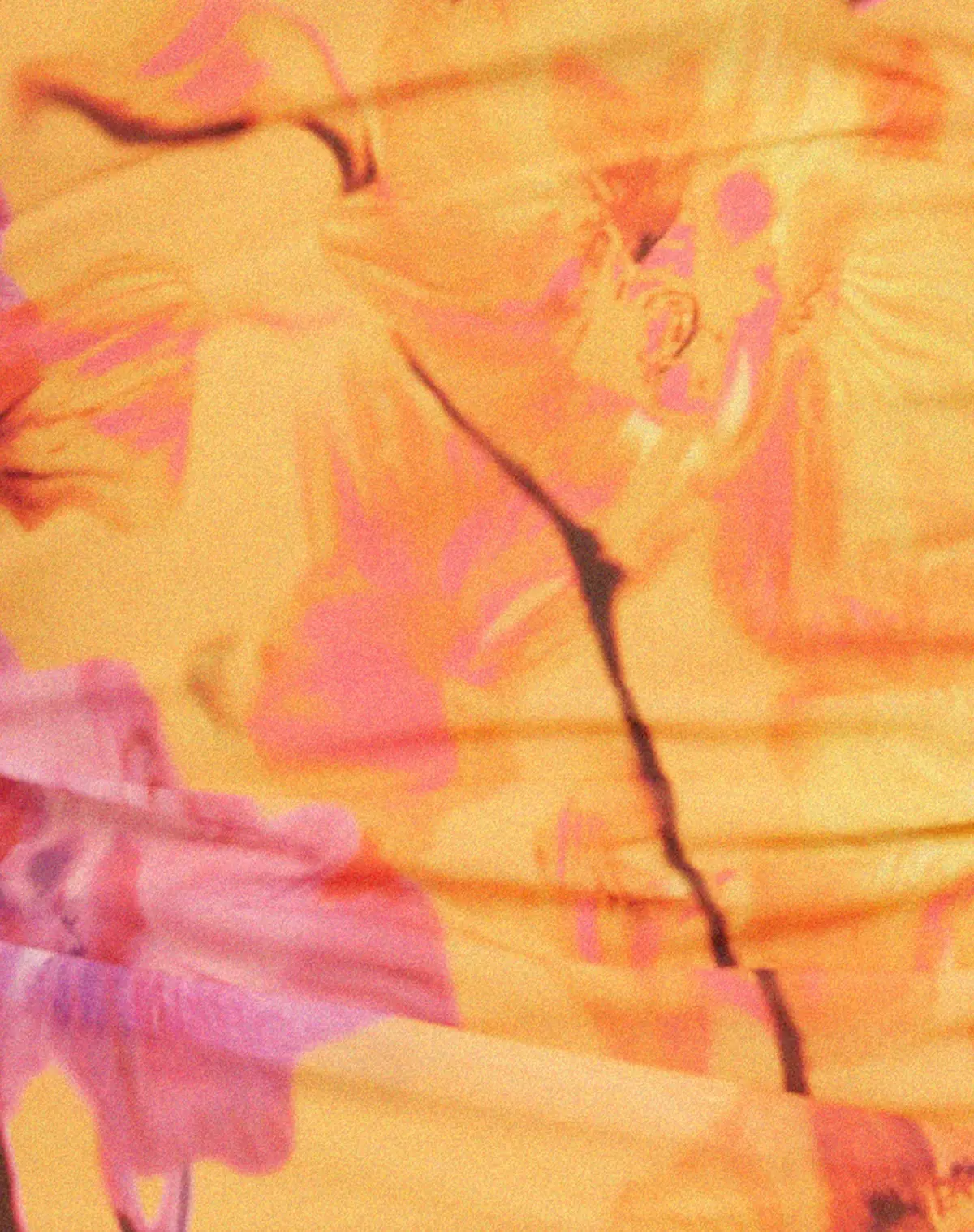 Maren Bodycon Dress In Blurred Orchid Peach 7