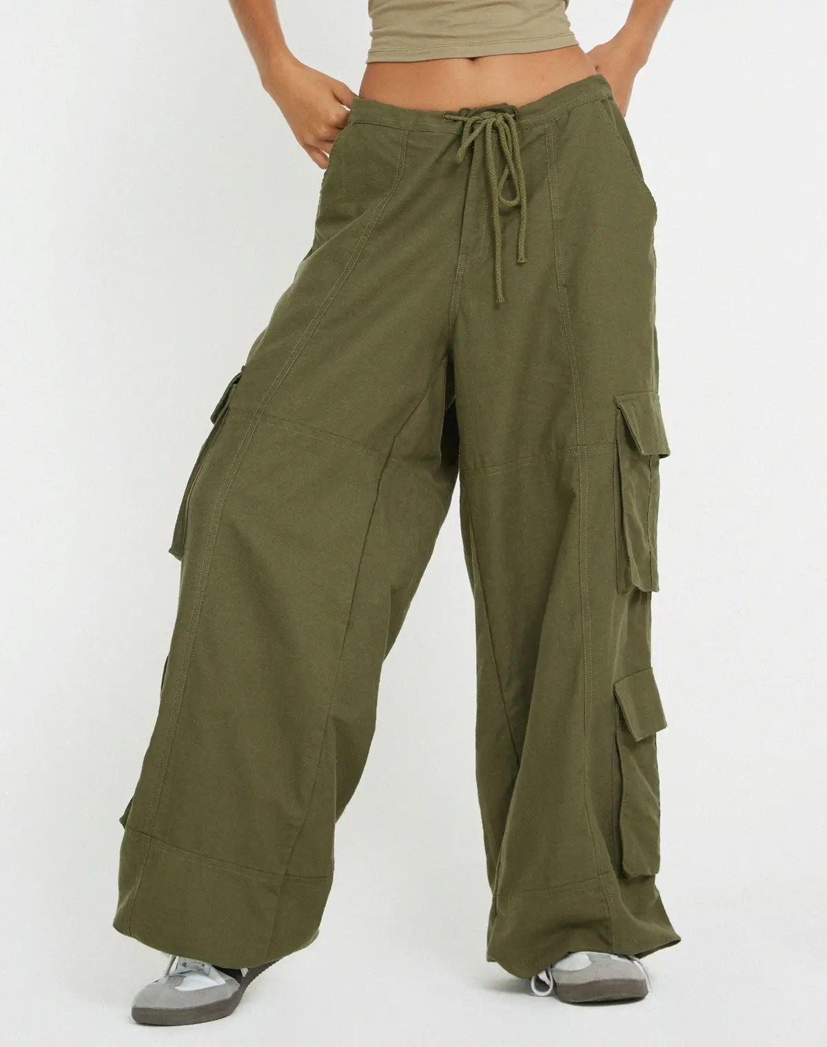 Philia Trouser In Loden Green 1