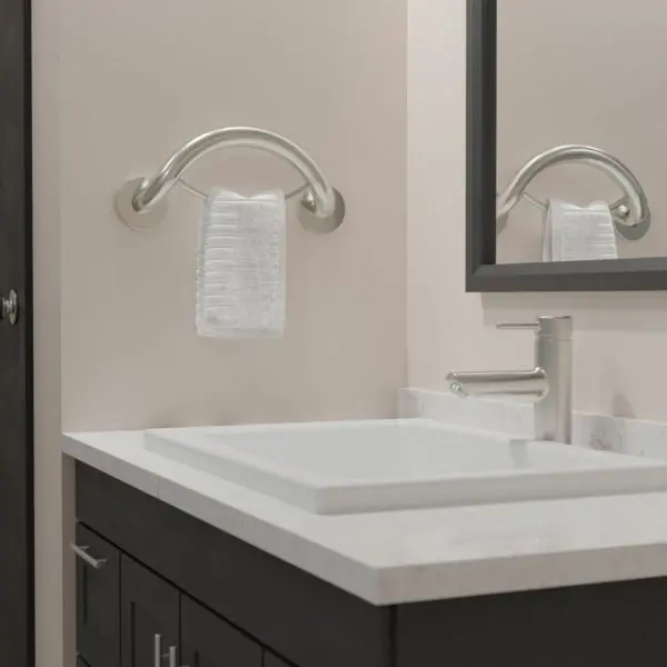 Healthcraft - Plus Towel Ring + Grab Bar 1