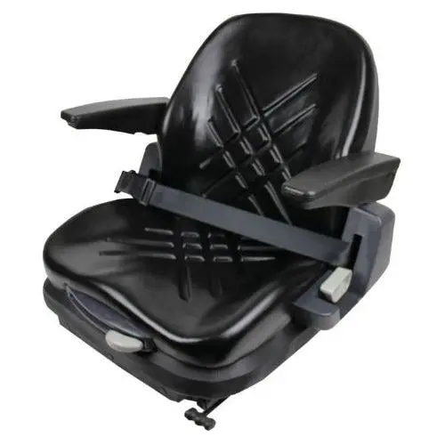 Premium Integrated Suspension Forklift / Tractor Seat W / Armrest 1