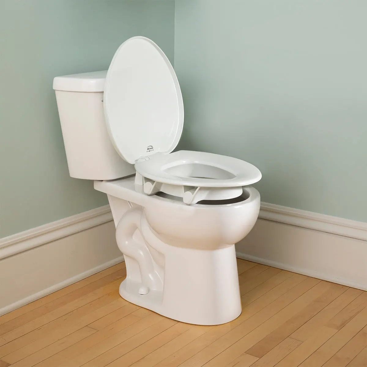 Bemis "Clean Shield" Round Raised Toilets Seat 2