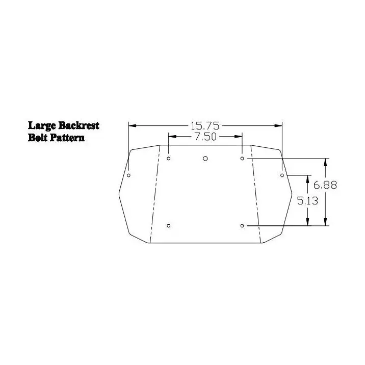 3 Piece Tractor Seat Cushion Set For Case 5