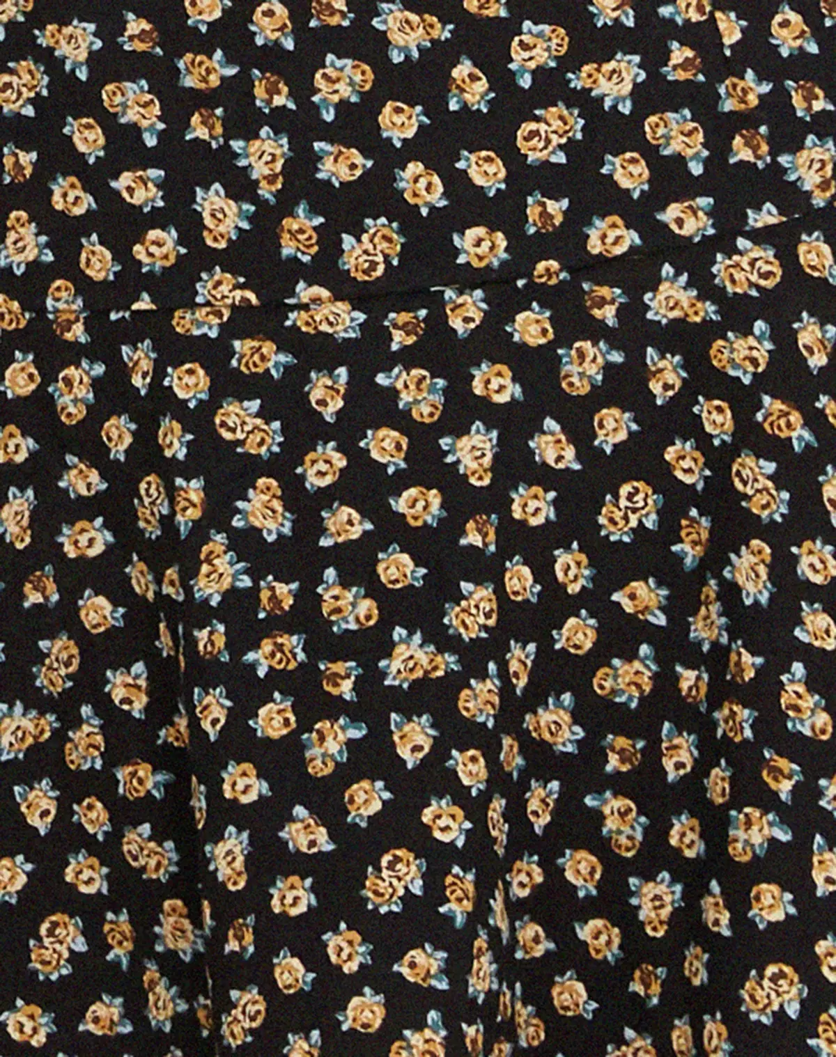 Rara Mini Skirt In Ditsy Floral Bronze 6