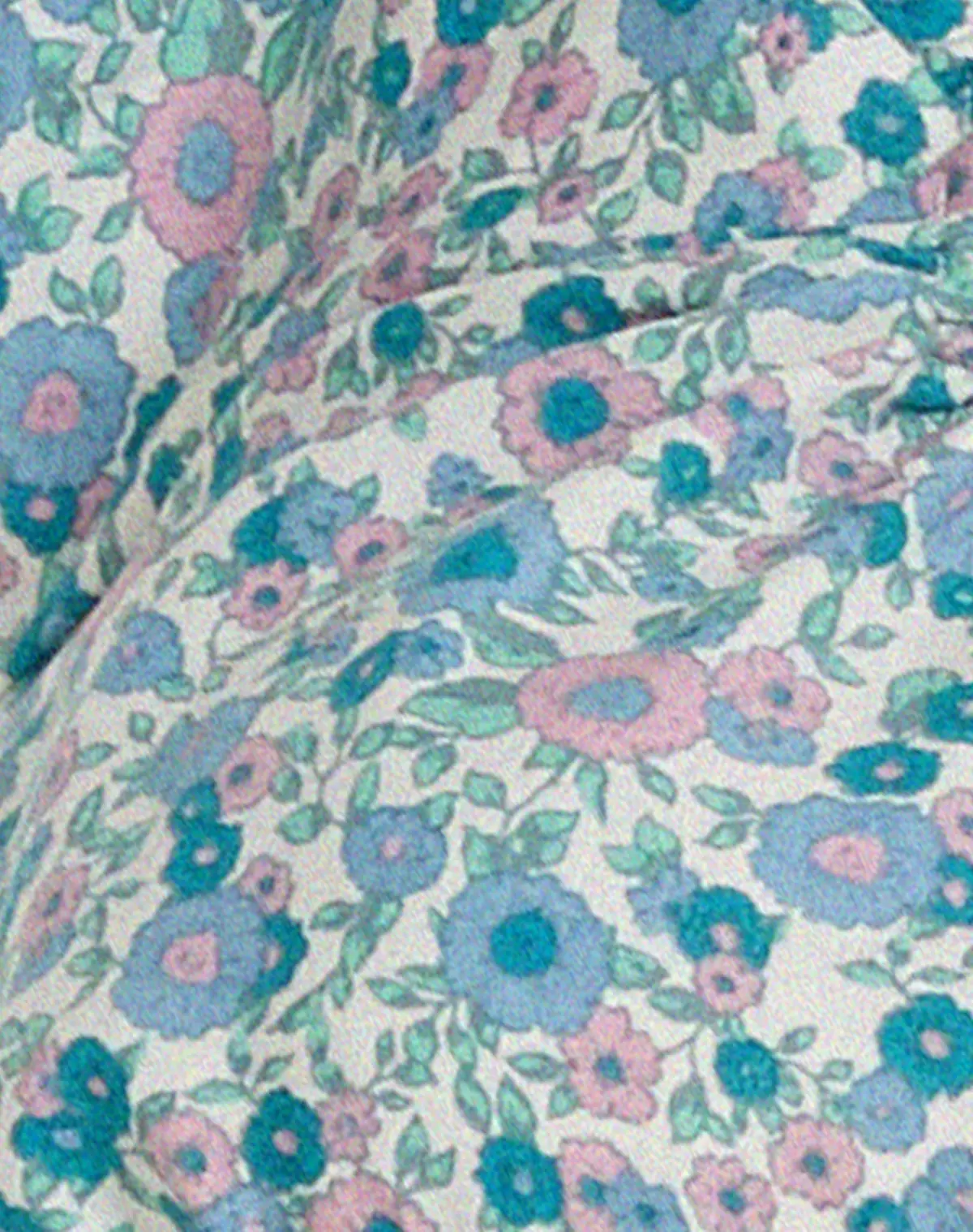 Haenji Bralette Top In Flower Power Blue 5