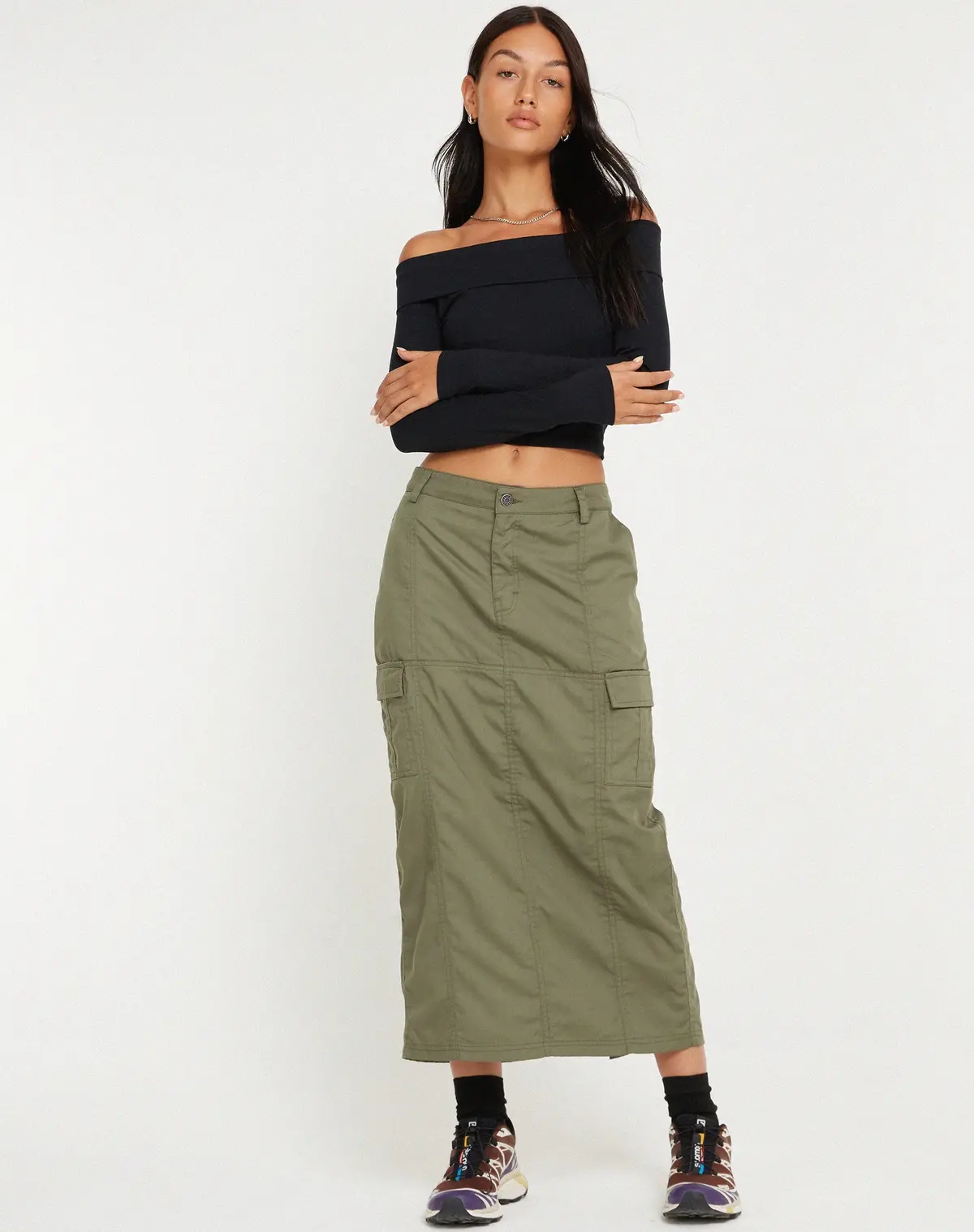 Sarina Top In Black 3