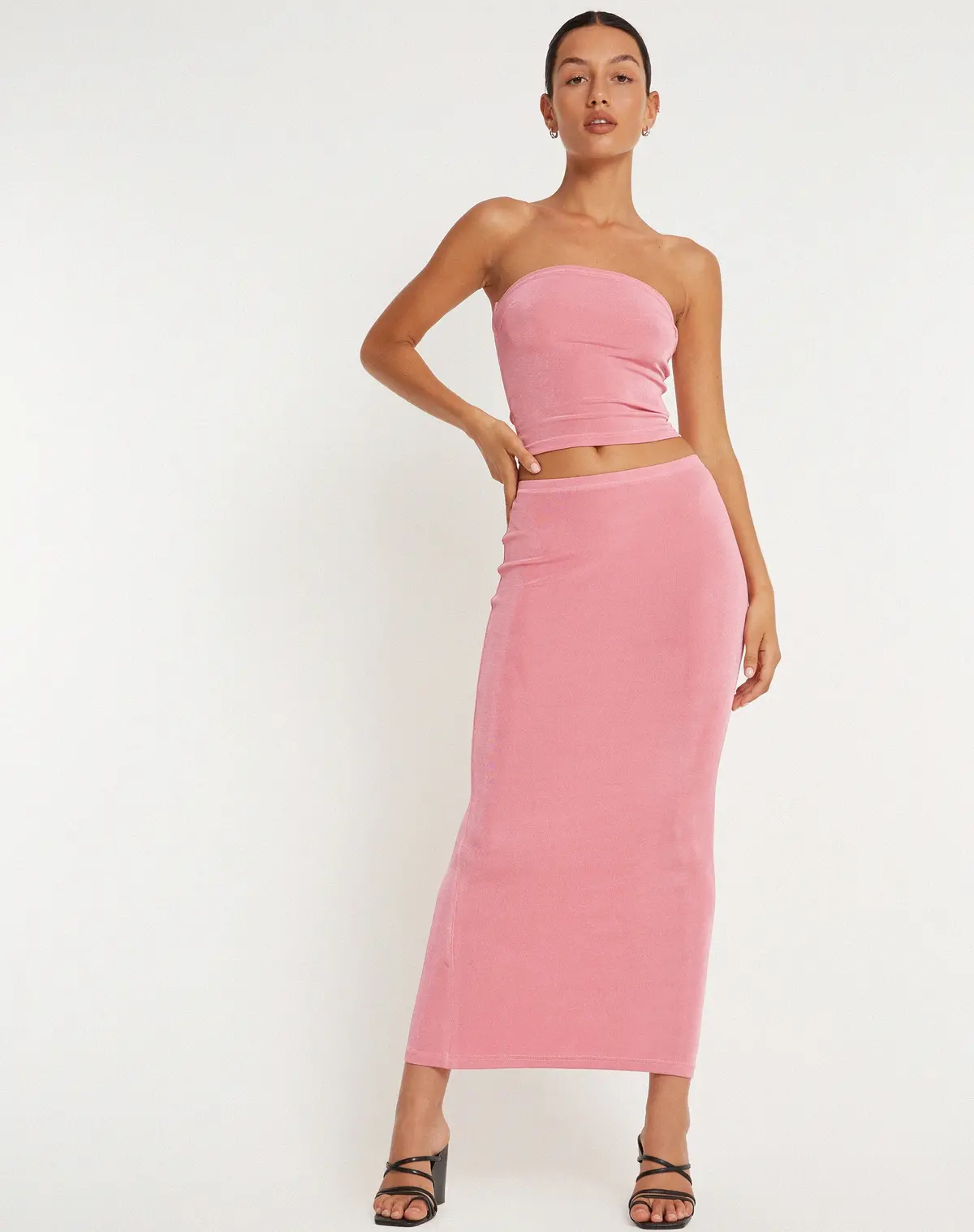 Tulus Maxi Skirt In Pink 3