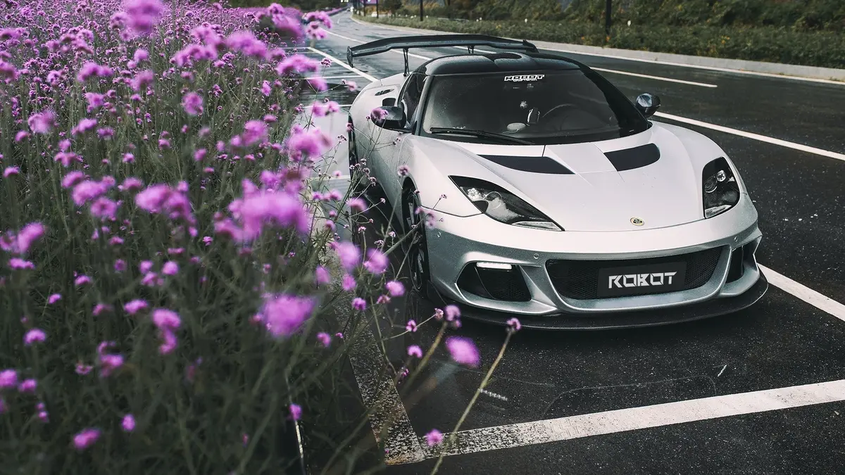 Robot Carbon Fiber Body Kit For Lotus Evora Gt430 4