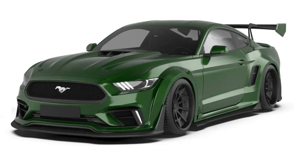 Robot  "Cavalier" Widebody Kit For Mustang S550.1 2015-2017 Carbon Fiber 1