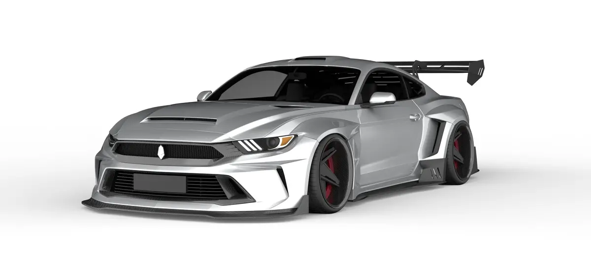 Robot "Dusk" Widebody Kit For Mustang S550.1 S550.2 2015-2023 3