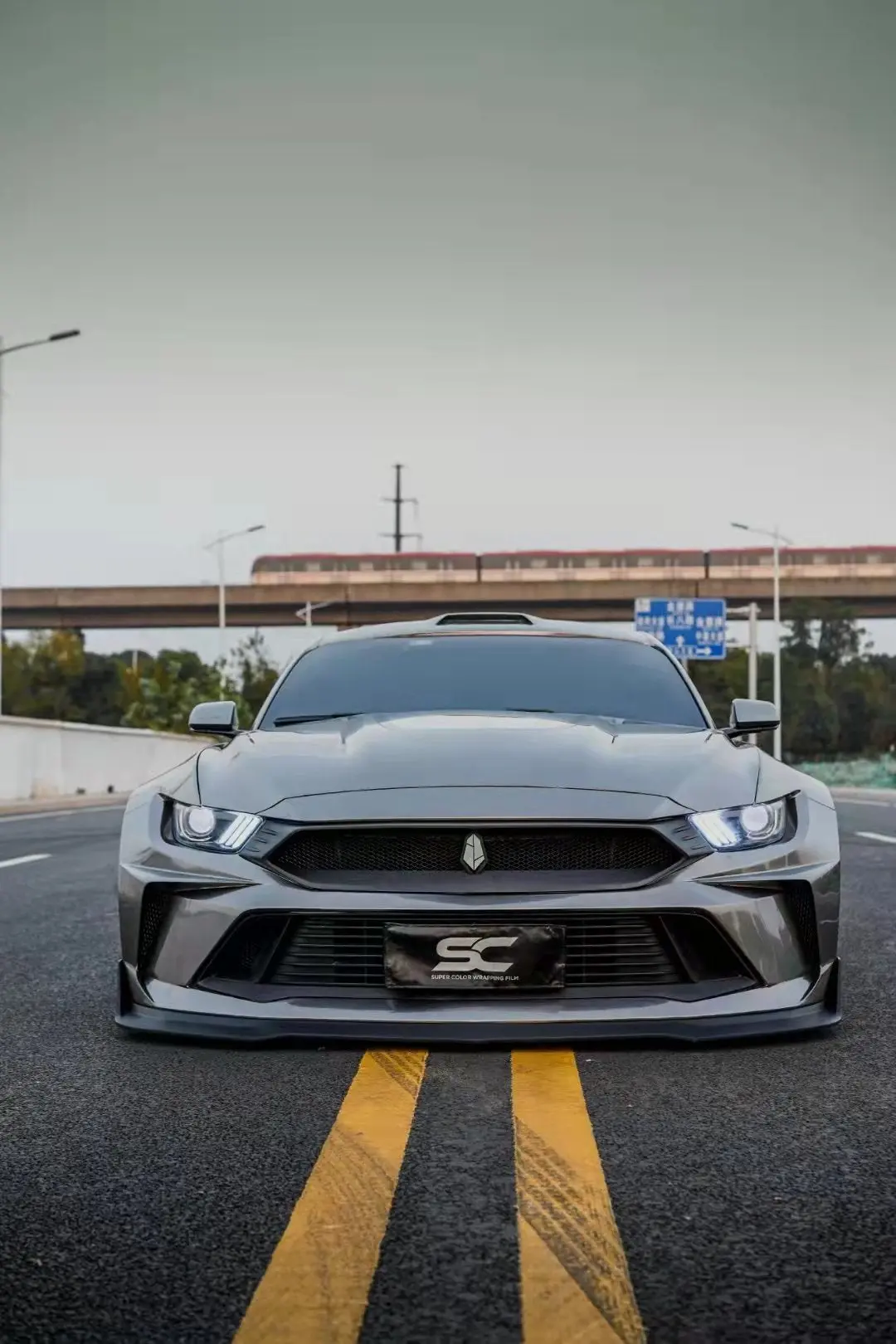 Robot "Dusk" Widebody Kit For Mustang S550.1 S550.2 2015-2023 4