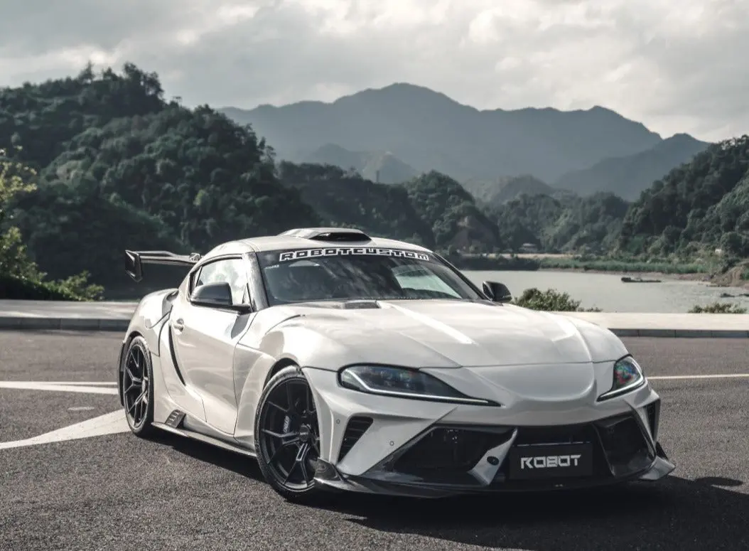 Robot "Alerion" Narrow Body Front Bumper & Lip For Toyota Gr Supra Mk5 A90 A91 1