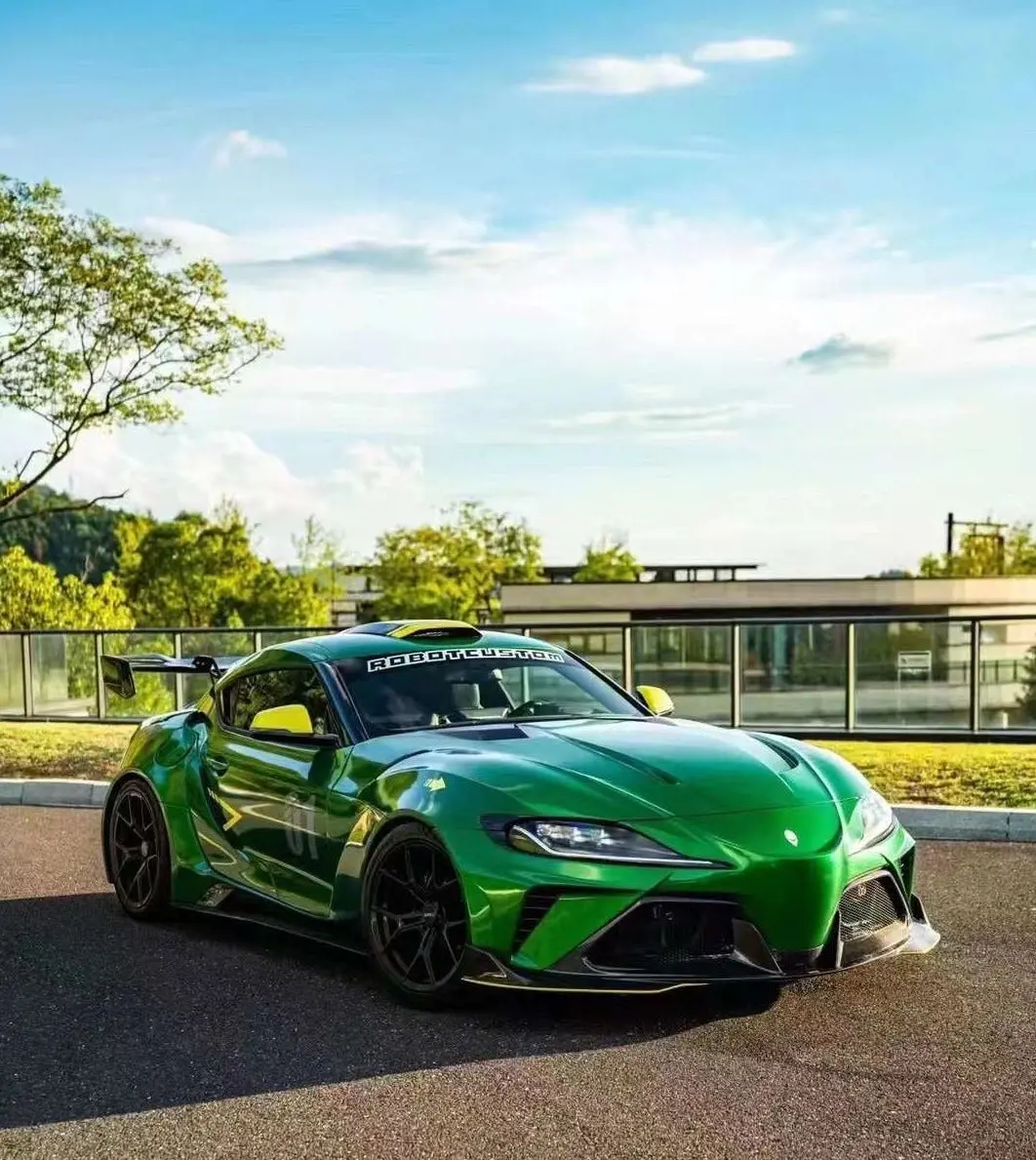 Robot "Hyperion" Widebody Hood Bonnet For Gr Toyota Supra Mk5 A90 A91 1