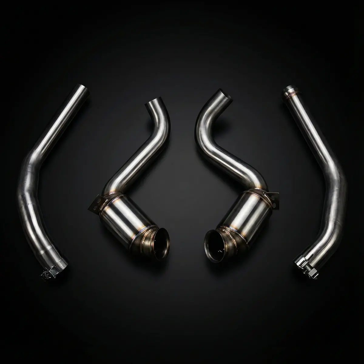 Mercedes-Benz Gle63 / Gle63s Amg (W167/C167) 2021+ M177 4.0T V8 Catless Downpipes | Ame Motorsport 1