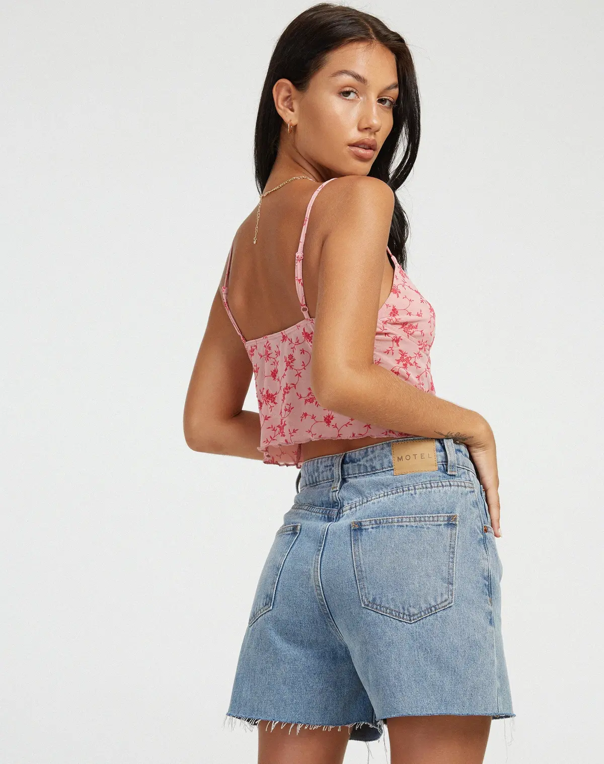 Rumak Top In Love Bloom Pink Flock 2
