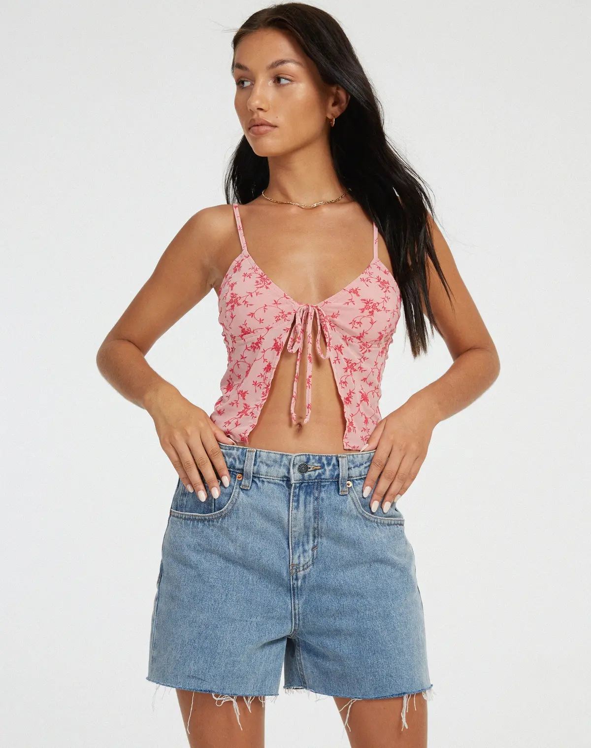 Rumak Top In Love Bloom Pink Flock 1