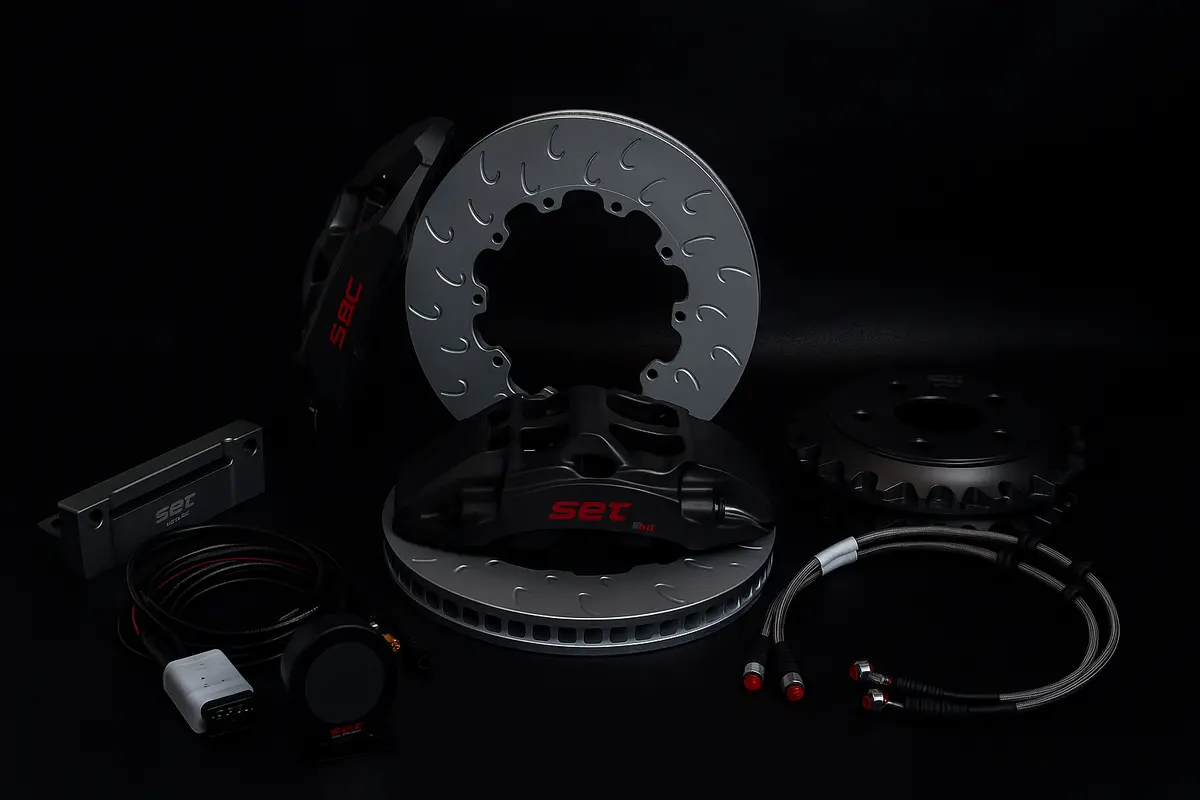 Set Rx4 Competition Series Big Brake Kit | 4-Piston | Forged 6082-T6 1