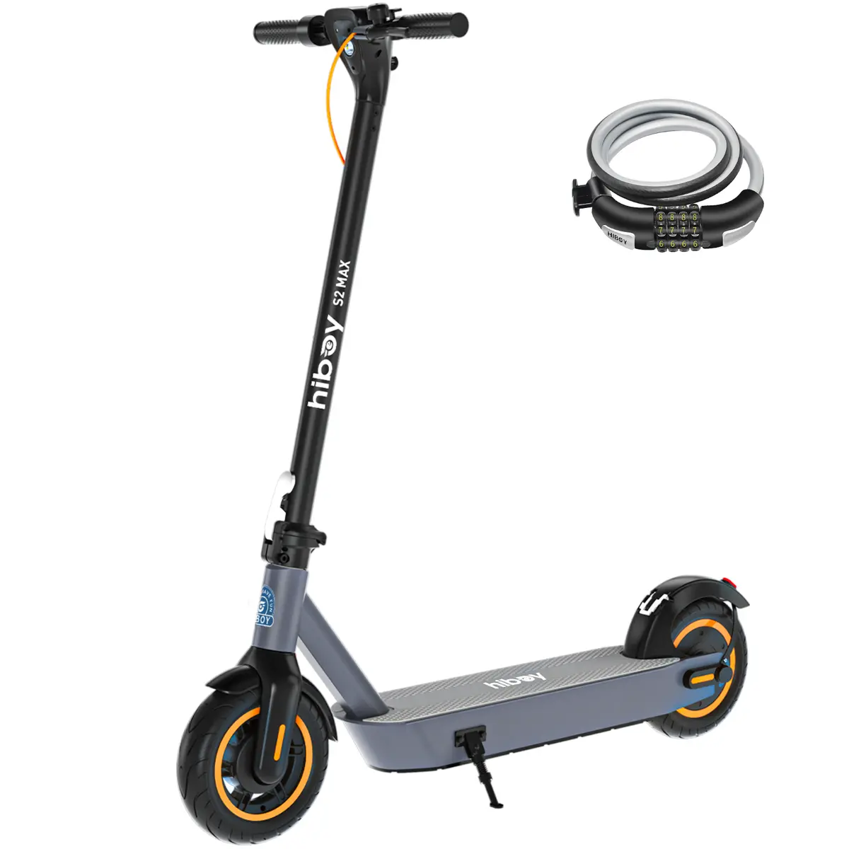 Hiboy S2 Max Electric Scooter With Cable Lock 1