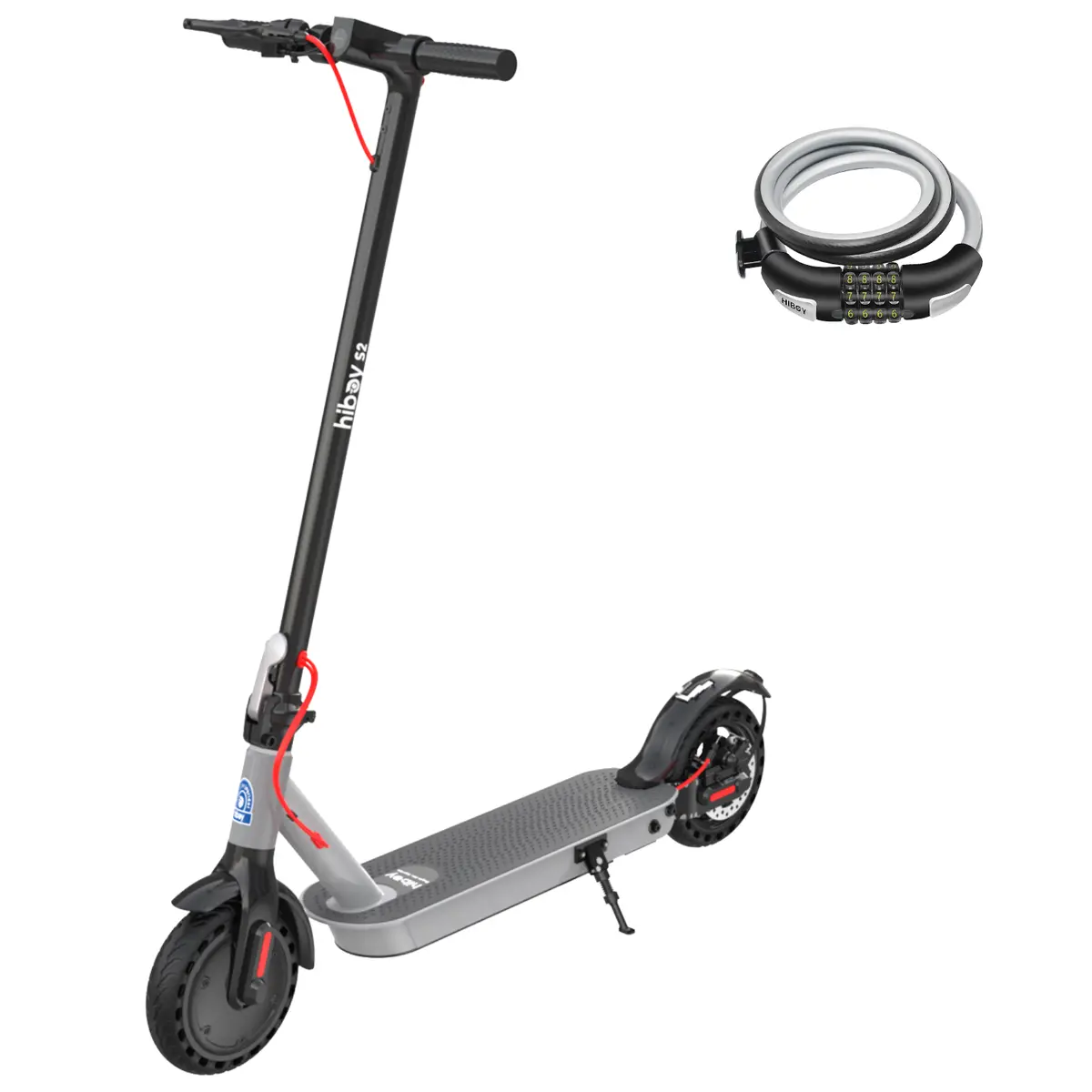 Hiboy S2 Electric Scooter With Cable Lock 1