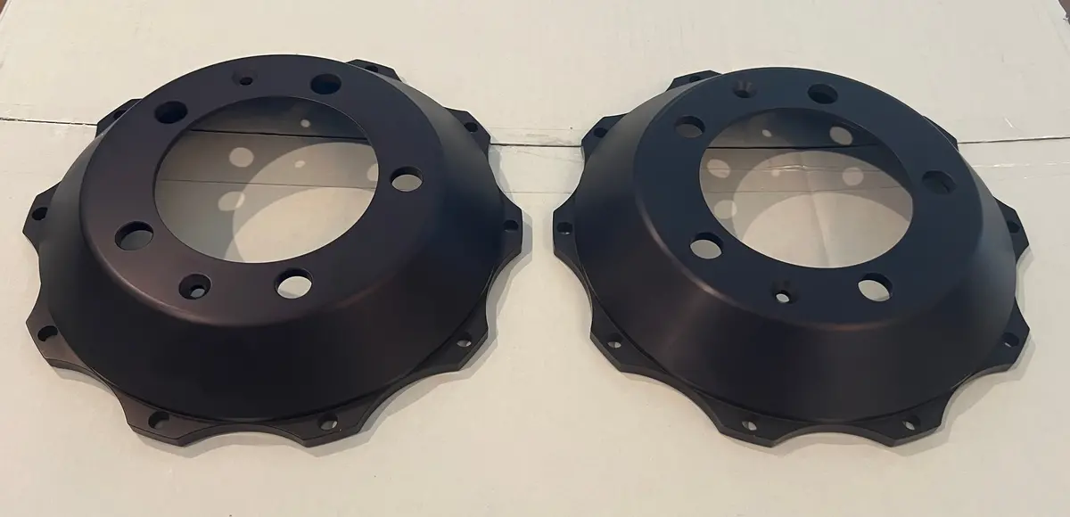 S4/Gt/Gts 355Mm Rotor Hat 944 Spindle Mod (Pair) 1