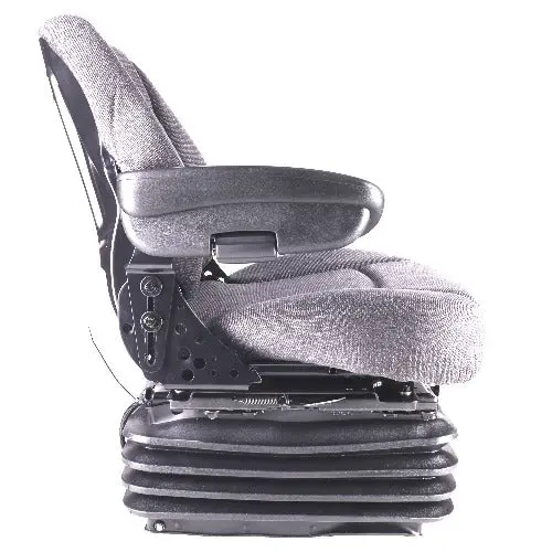 12V Mid Back Tractor Seat W/ Air Suspension 2