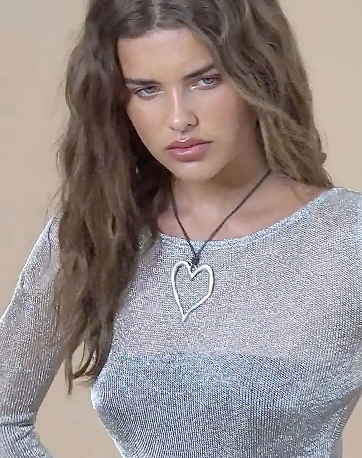 Sachin Mini Dress In Silver Chain 3