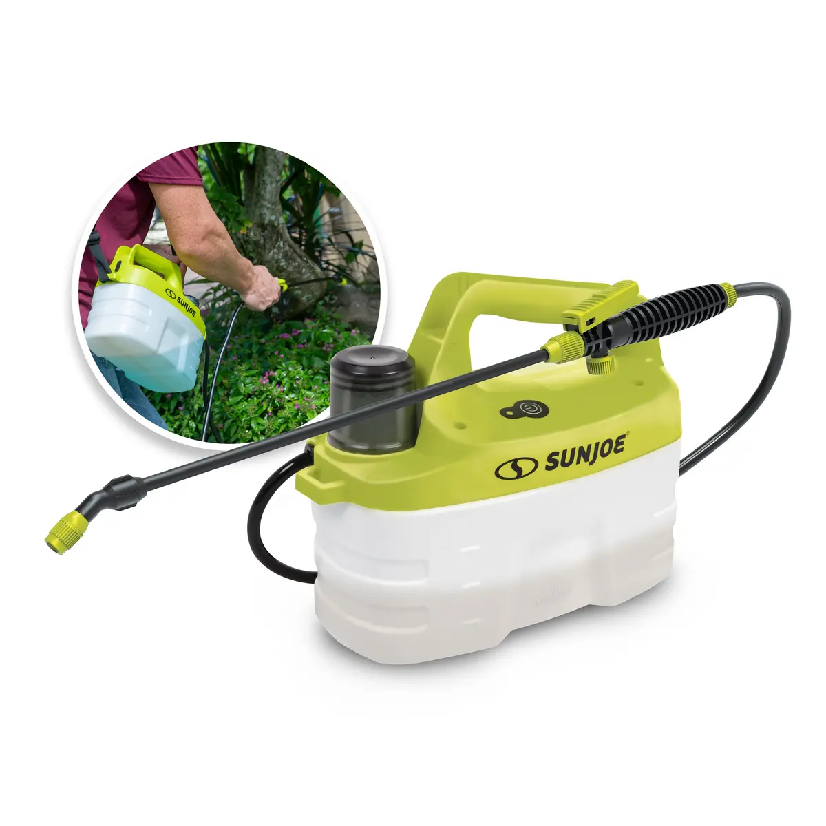 Sun Joe Sj-Aps-1G Cordless All Purpose Chemical Sprayer | 4-Volt | 1 Gallon 1