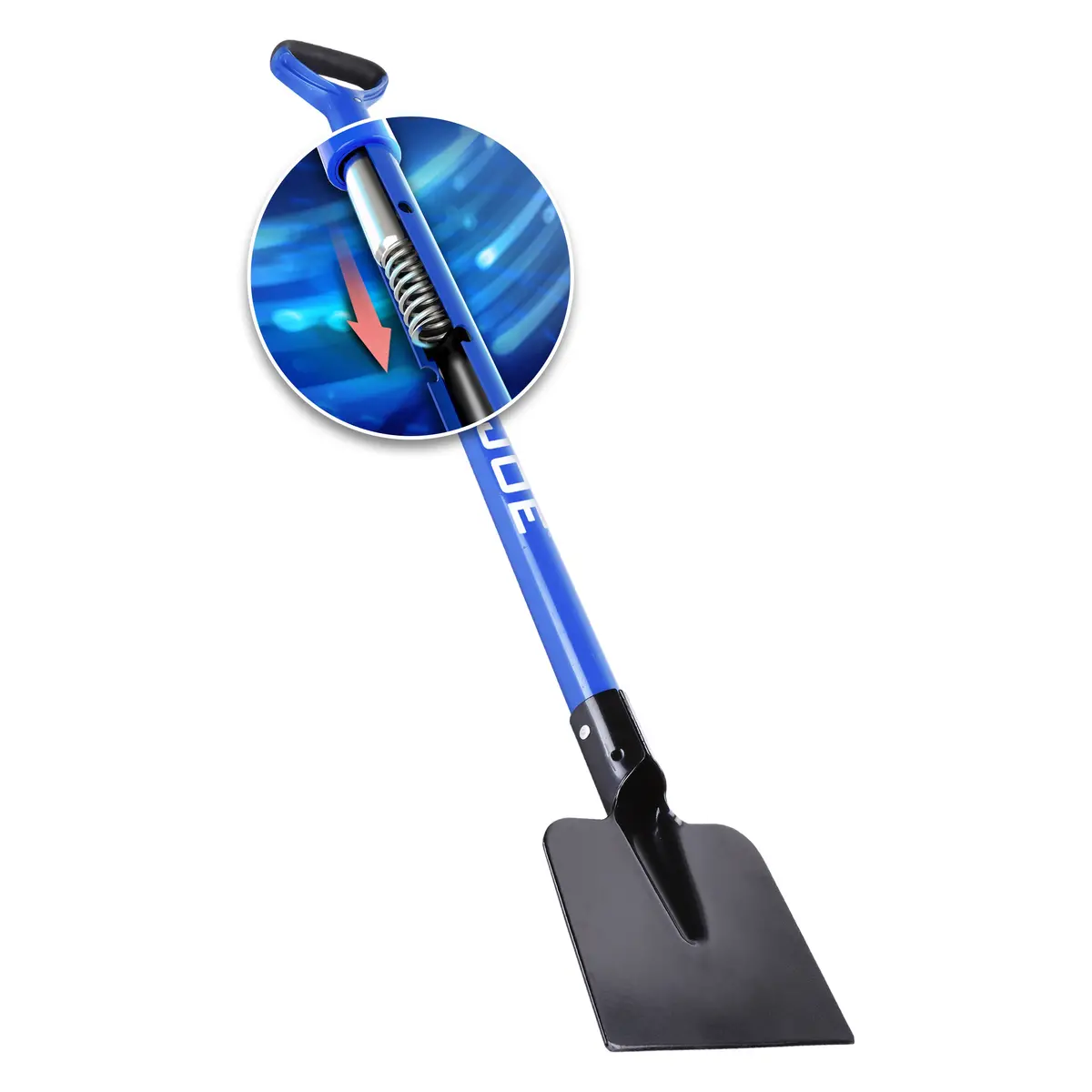 Snow Joe Sjeg700 Spring-Loaded Impact-Reducing Steel Ice Chopper | 7-Inch X 5.5-Inch | Shock-Absorbing Handle 1