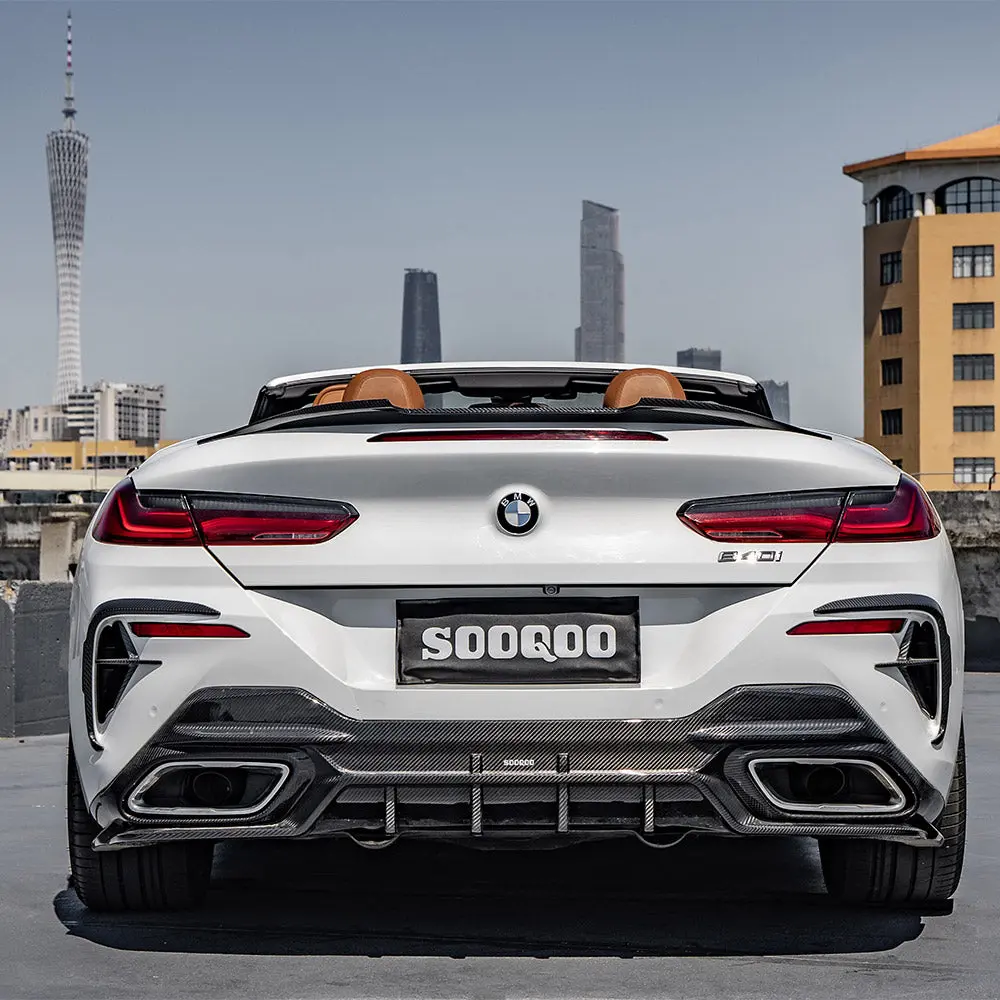 Sooqoo Bmw 8 Series G14 Rear Diffuser 2