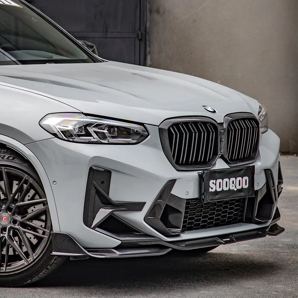 Sooqoo V1 Bmw X3m F97 Lci Front Lip 2