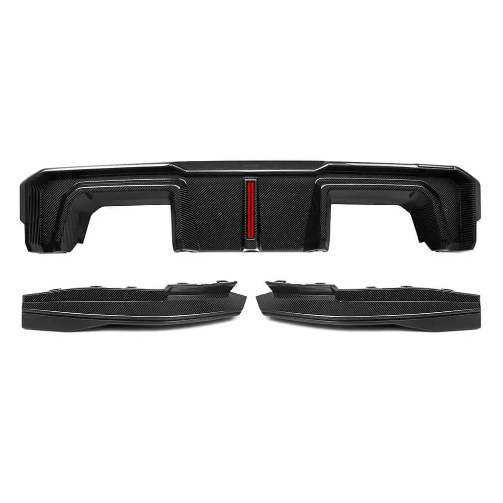 Sooqoo V2 Bmw M4 G82 Rear Diffuser W/Brake Light 1