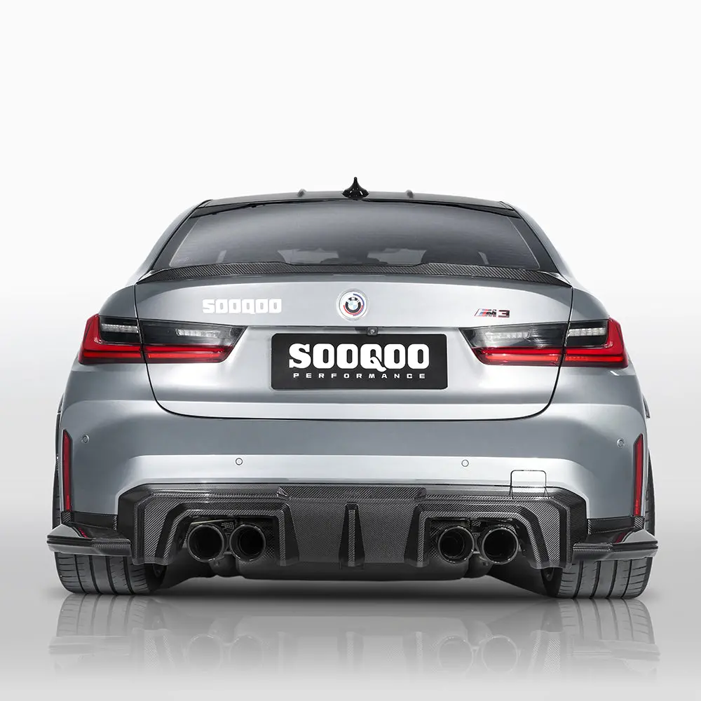 Sooqoo V2 Bmw M3 G80 G81 Rear Diffuser 2