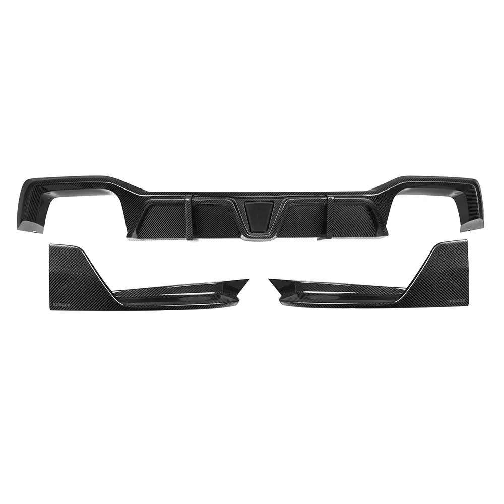 Sooqoo Bmw X4m F98 Facelift Rear Diffuser W/Brake Light 1