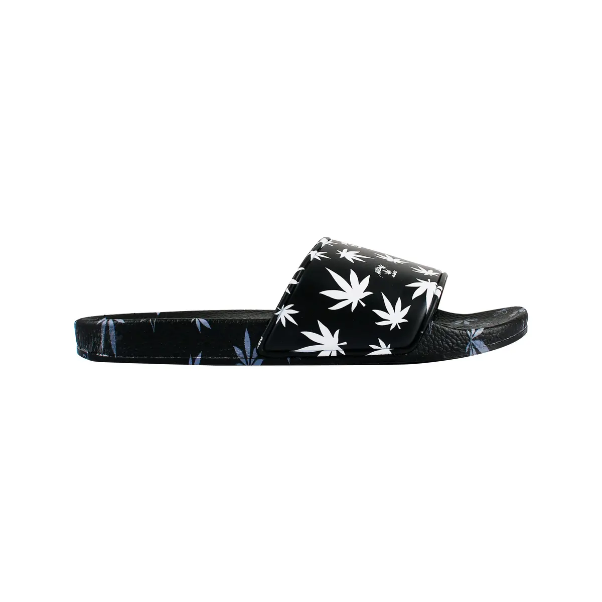 Himpy Slides - Mens Cookies And Cream Black Sandal - 1 Pair Per Pack 4