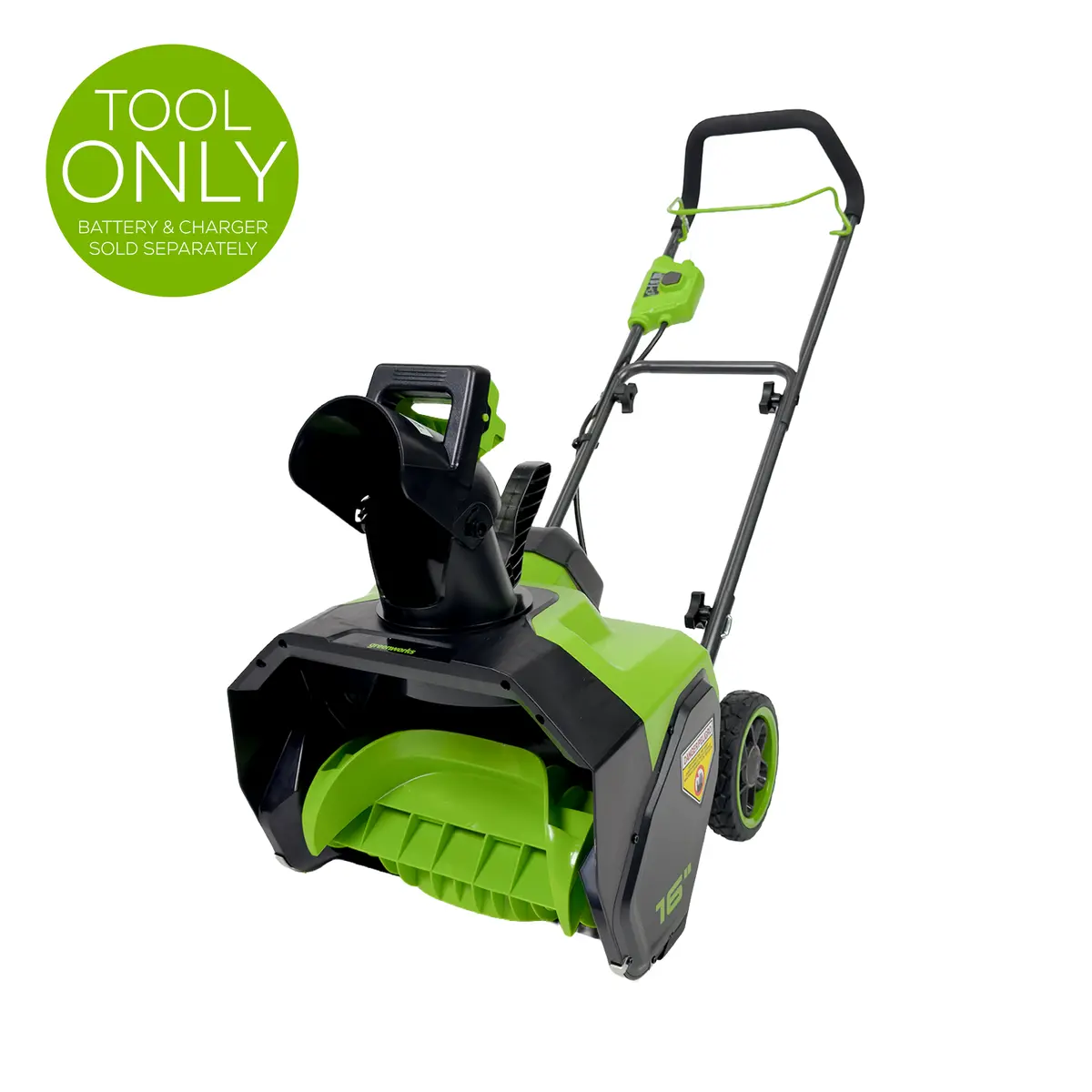 48V (24V X 2) 16" Cordless Snow Thrower (Tool Only) 1