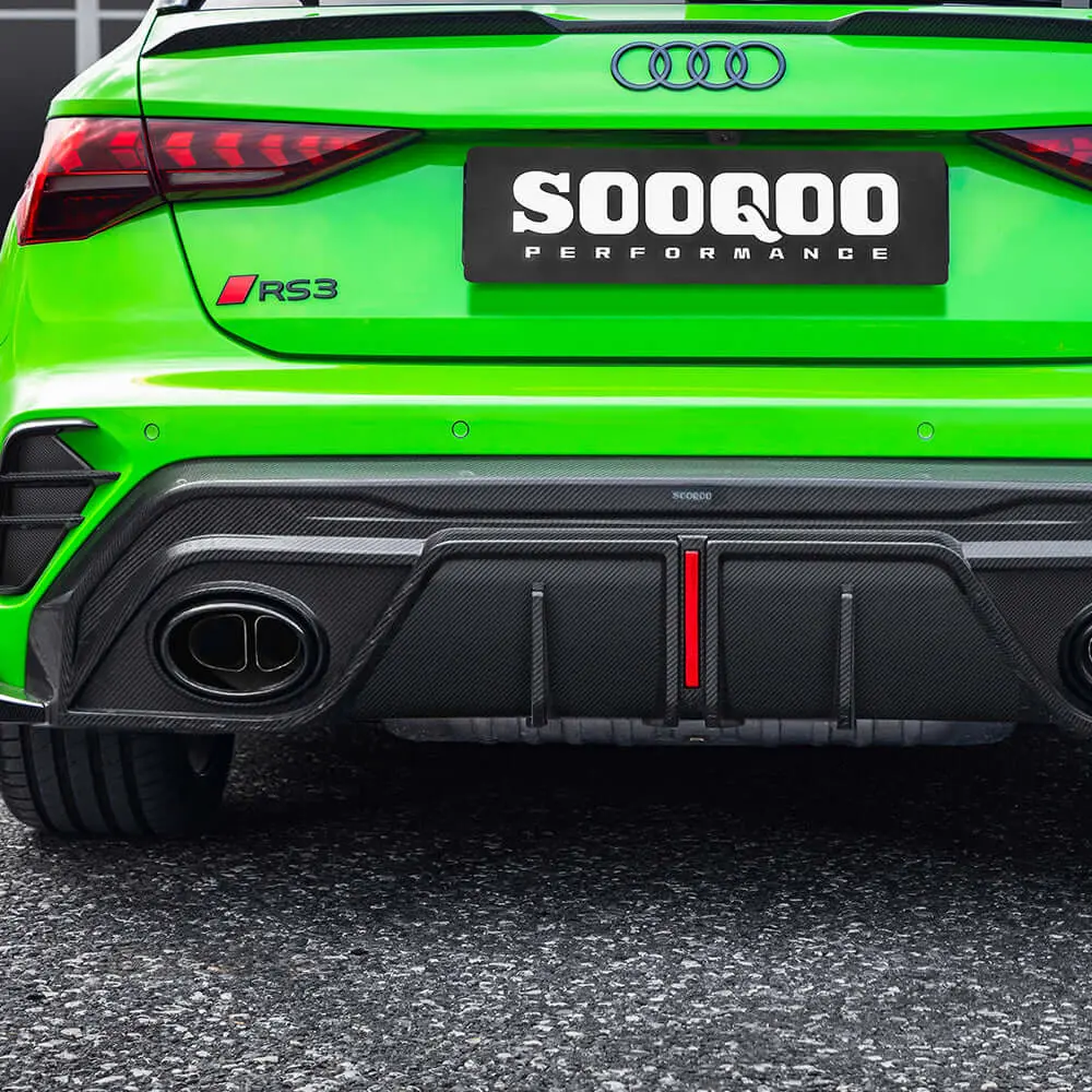 Sooqoo Audi Rs3 Sportback 8Y Facelift Rear Diffuser 2