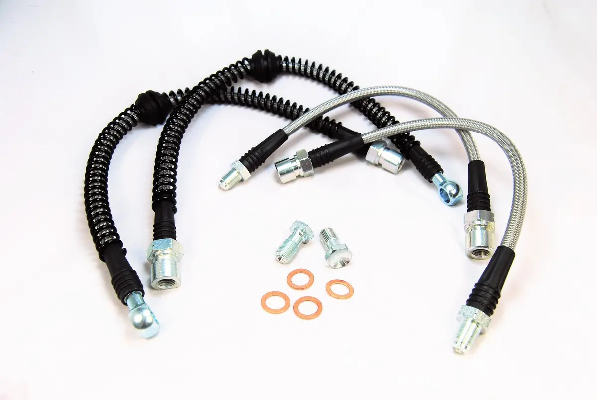 Ssbl-1201 - Ss Braided Brake Line Set Usa 4.7L 83 To 86 - Row 80 To 85 4.7L (Pre-Order) 1
