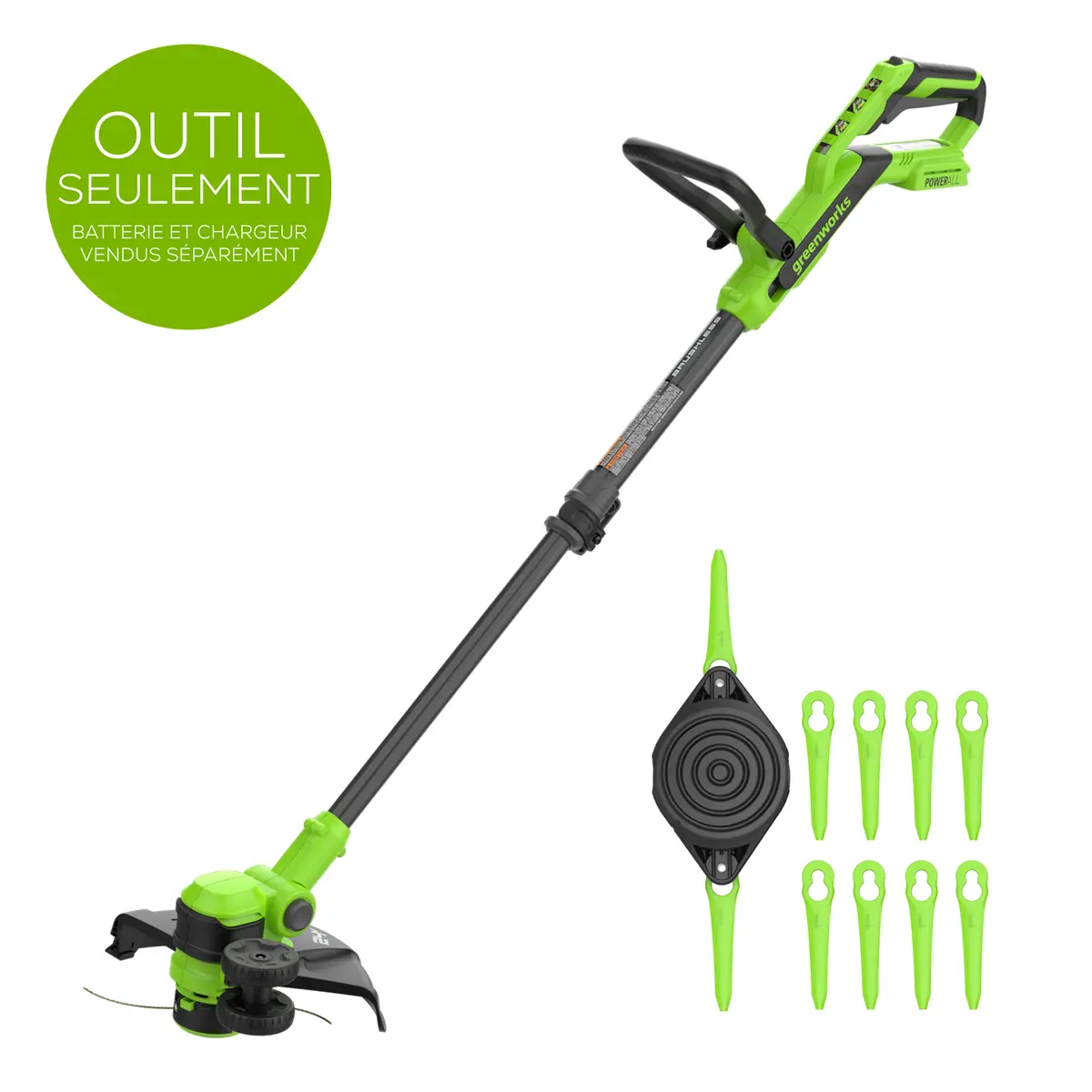 24V 12" Brushless String Trimmer (Tool Only) 2