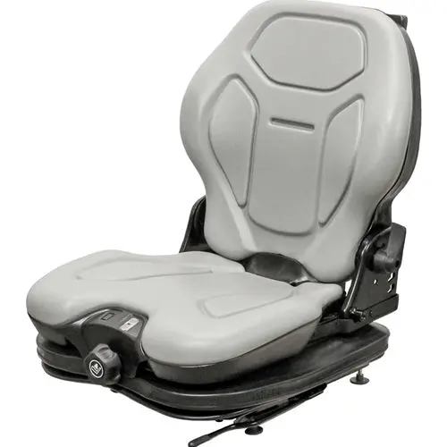 Tractor Seat For Skid Steer, Mowers, Cranes, Rollers, Excavators W/ Suspension 1