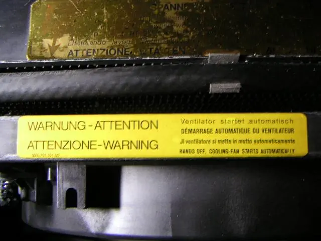 928 701 151 03 - Sticker Additional Blower - Nla 1