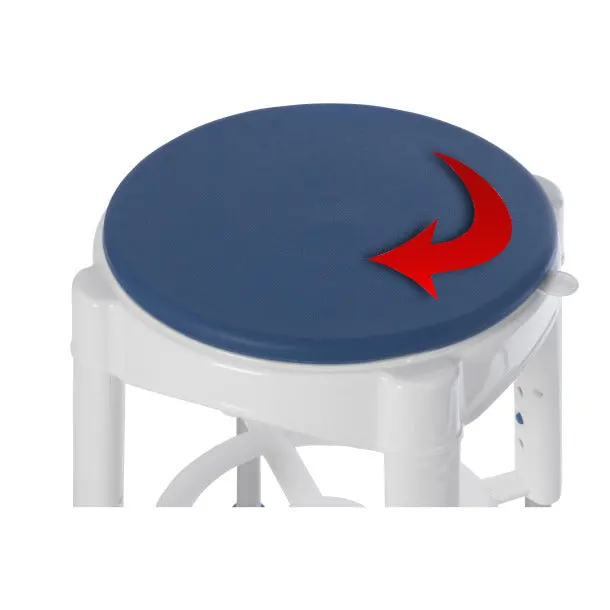 Swivel Seat Shower Stool 2