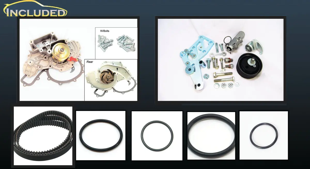 Tb7882aa - Timing Belt & Water Pump Kit - Using The P.K. Tensioner  (1978-1982) - Pre-Order 1