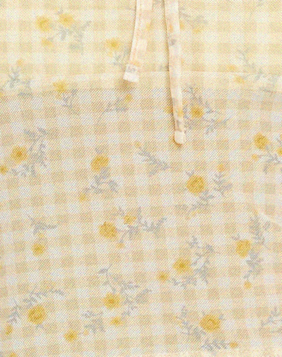 Tiava Cami Top In Gingham Floral Yellow 5